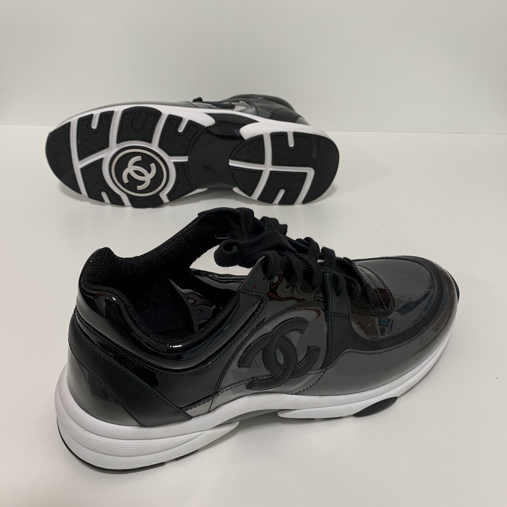 tenis chanel preto feminino
