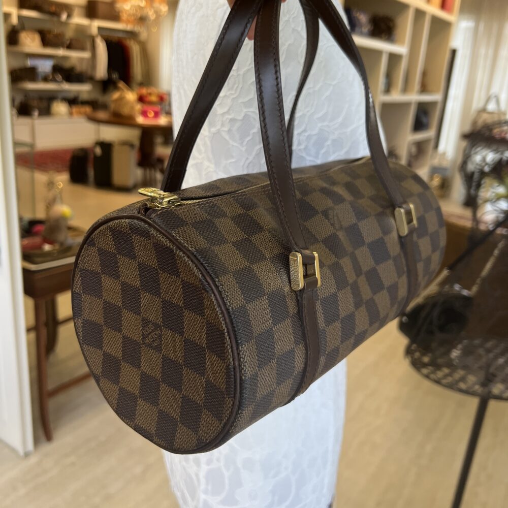 Bolsa Louis Vuitton ebene Papillon Pm - Top Luxo