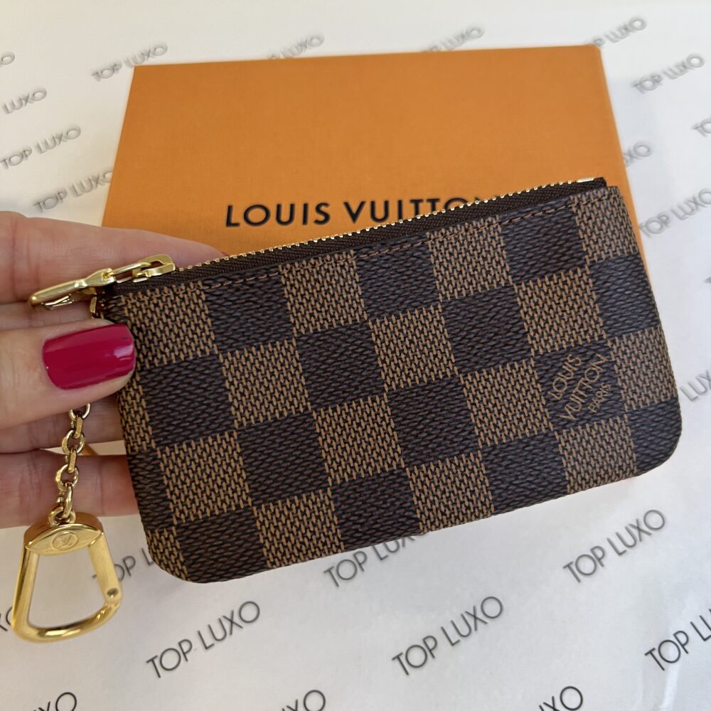 Porta moedas Louis Vuitton ebene - Top Luxo
