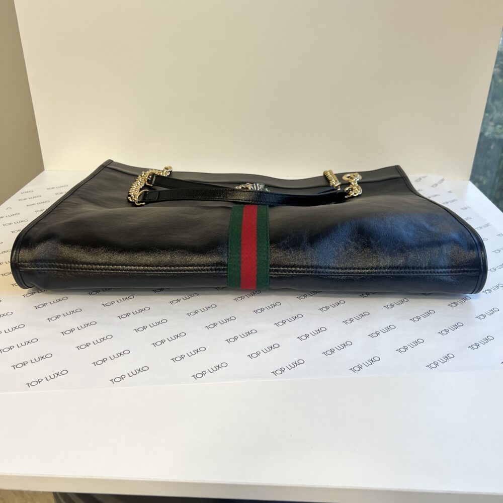 Bolsa Gucci Rajah preta - Top Luxo