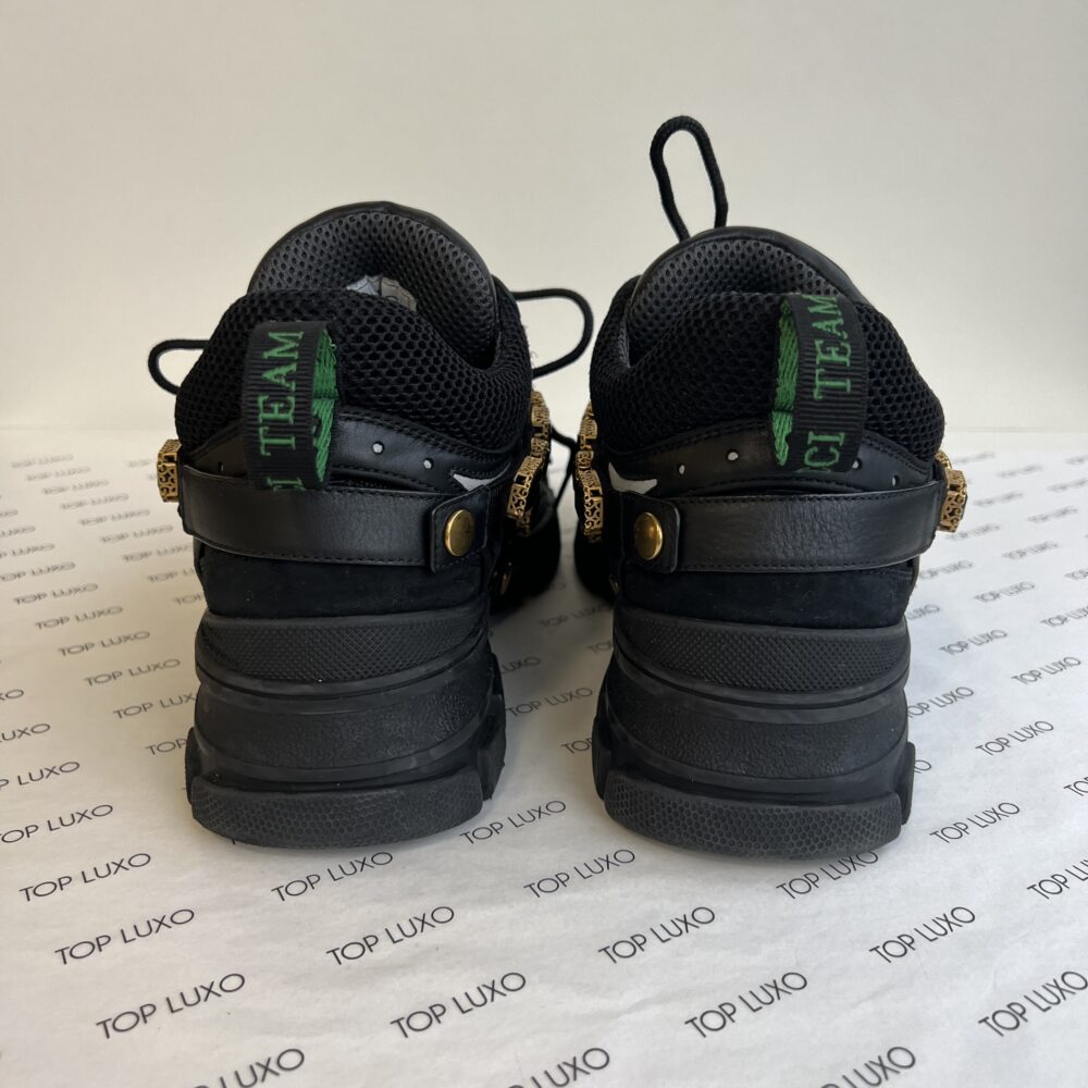 38 Tenis Gucci pedrarias Top Luxo
