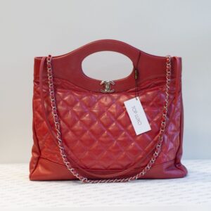 Bolsa Chanel 31 vermelha large