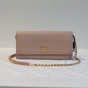 Clutch Prada nude