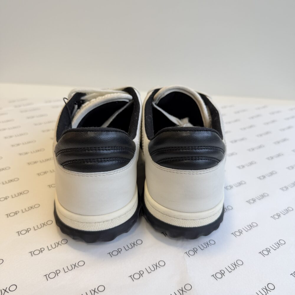 36 Tenis Gucci couro branco/preto - Image 6