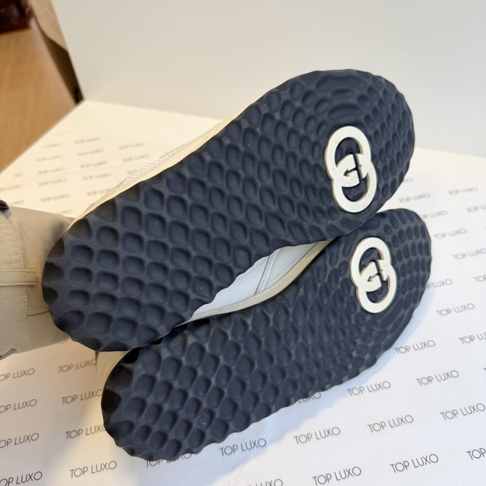 36 Tenis Gucci couro branco/preto - Image 7