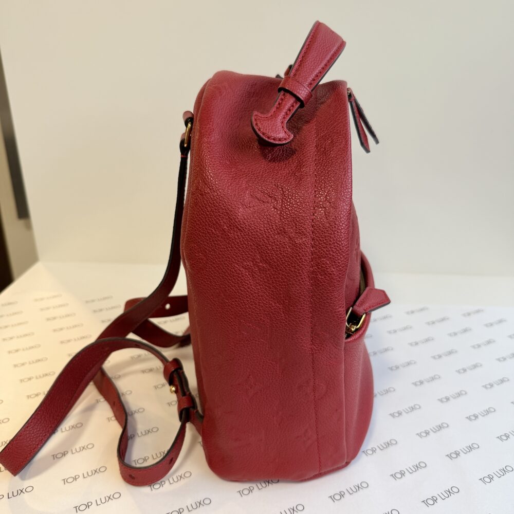 Mochila Louis Vuitton vermelha couro - Image 6