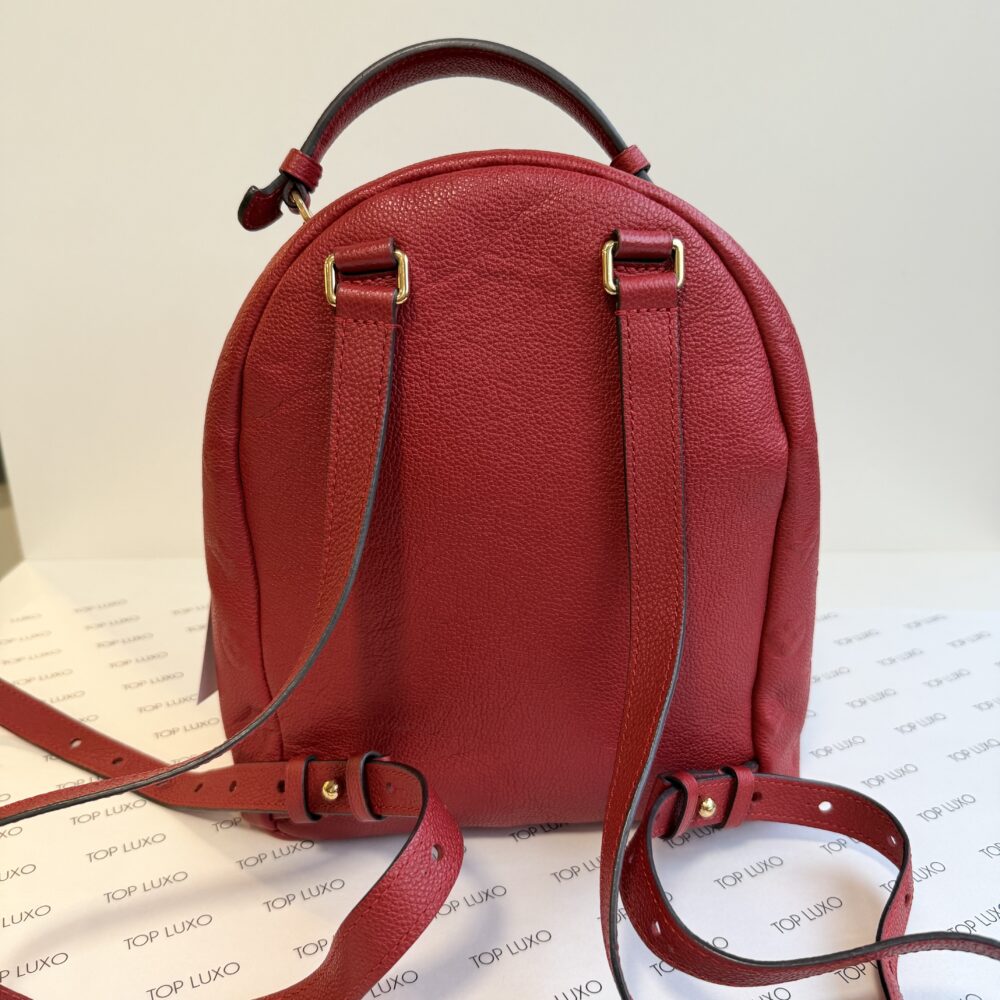 Mochila Louis Vuitton vermelha couro - Image 7