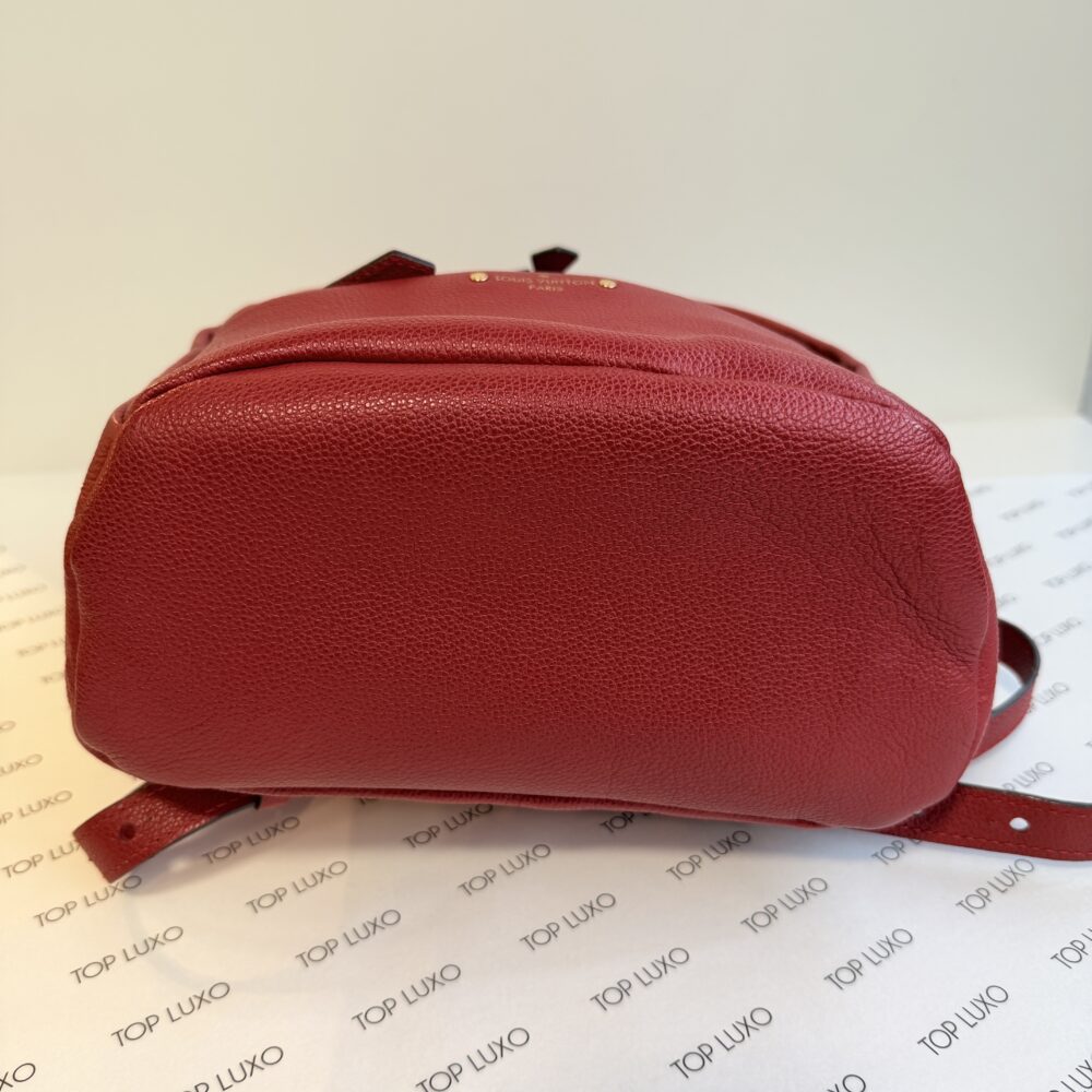 Mochila Louis Vuitton vermelha couro - Image 9