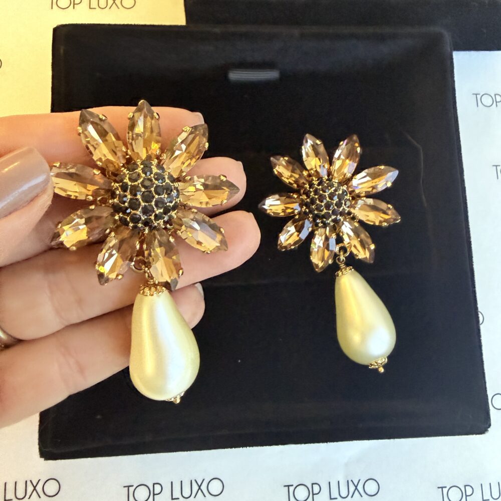 Brincos Dolce & Gabbana com pérolas - Image 3