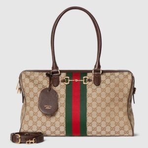 Bolsa Gucci monograma Boston large