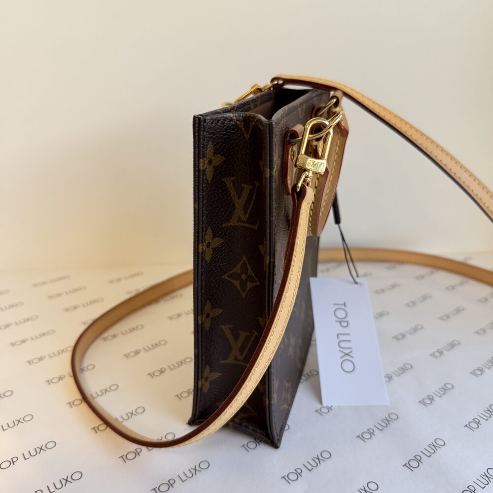 Bolsa Louis Vuitton monog sac plat petit - Image 7