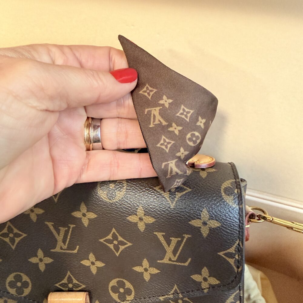 Bandana LV monograma - Top Luxo