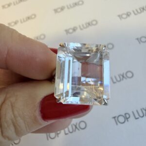 Anel H Stern Highlight cristal aro 16