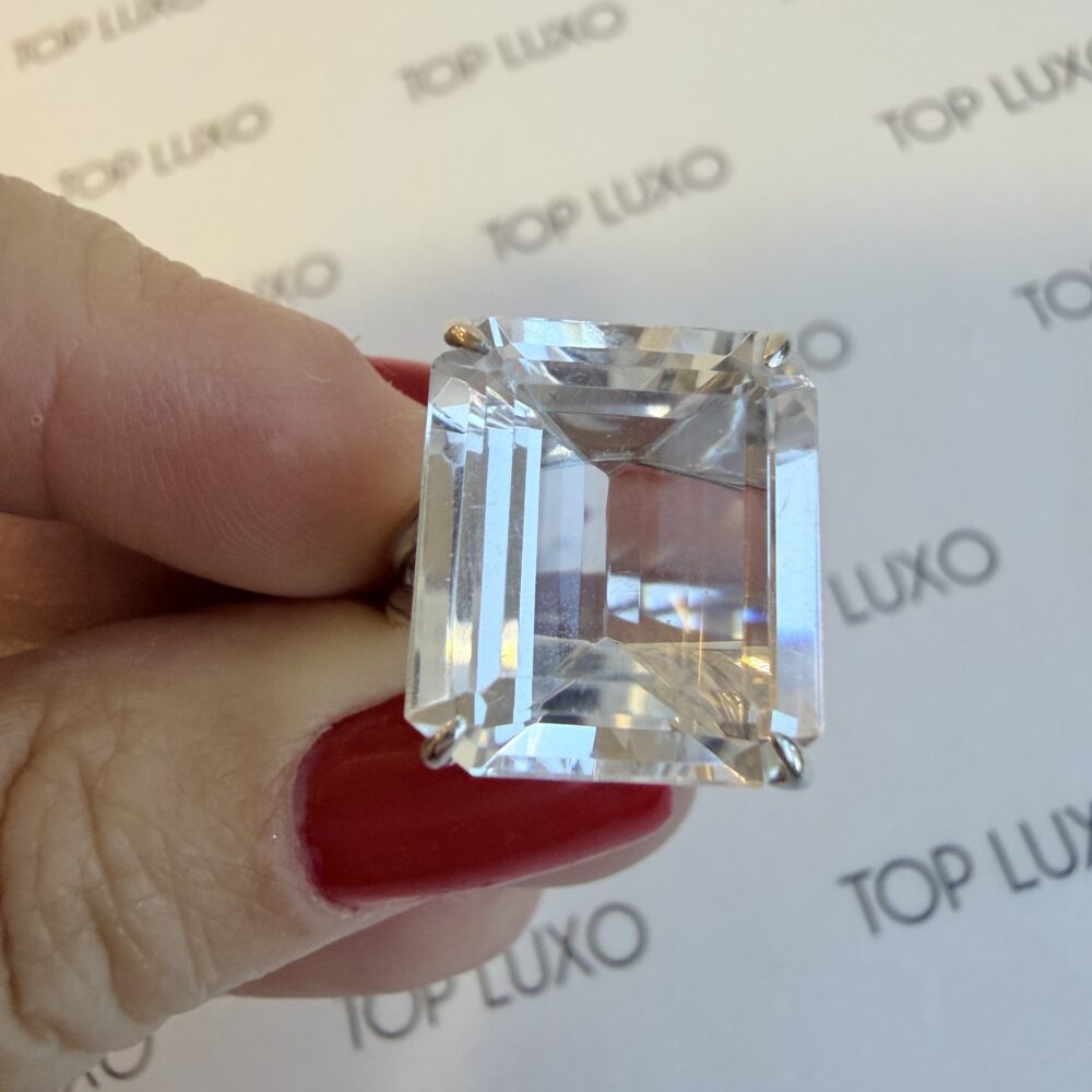 Anel H Stern Highlight cristal aro 16