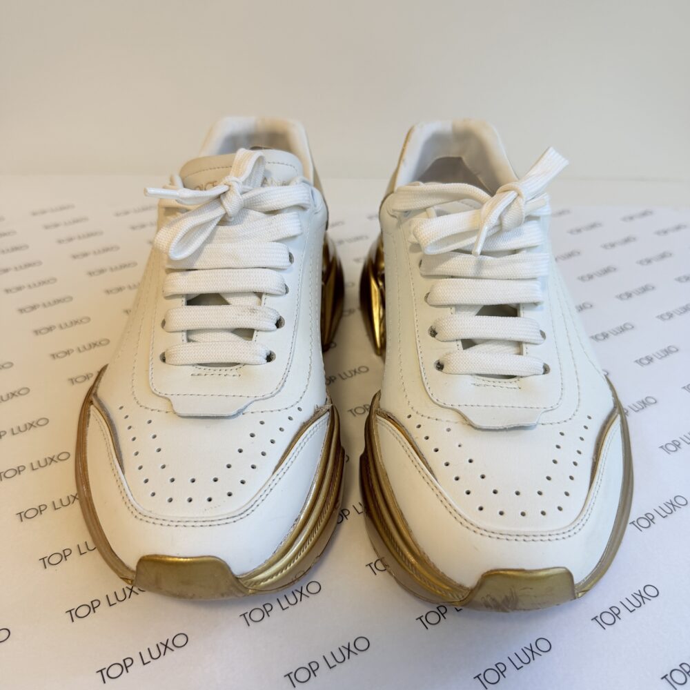 36 DG tenis branco/gold - Image 5