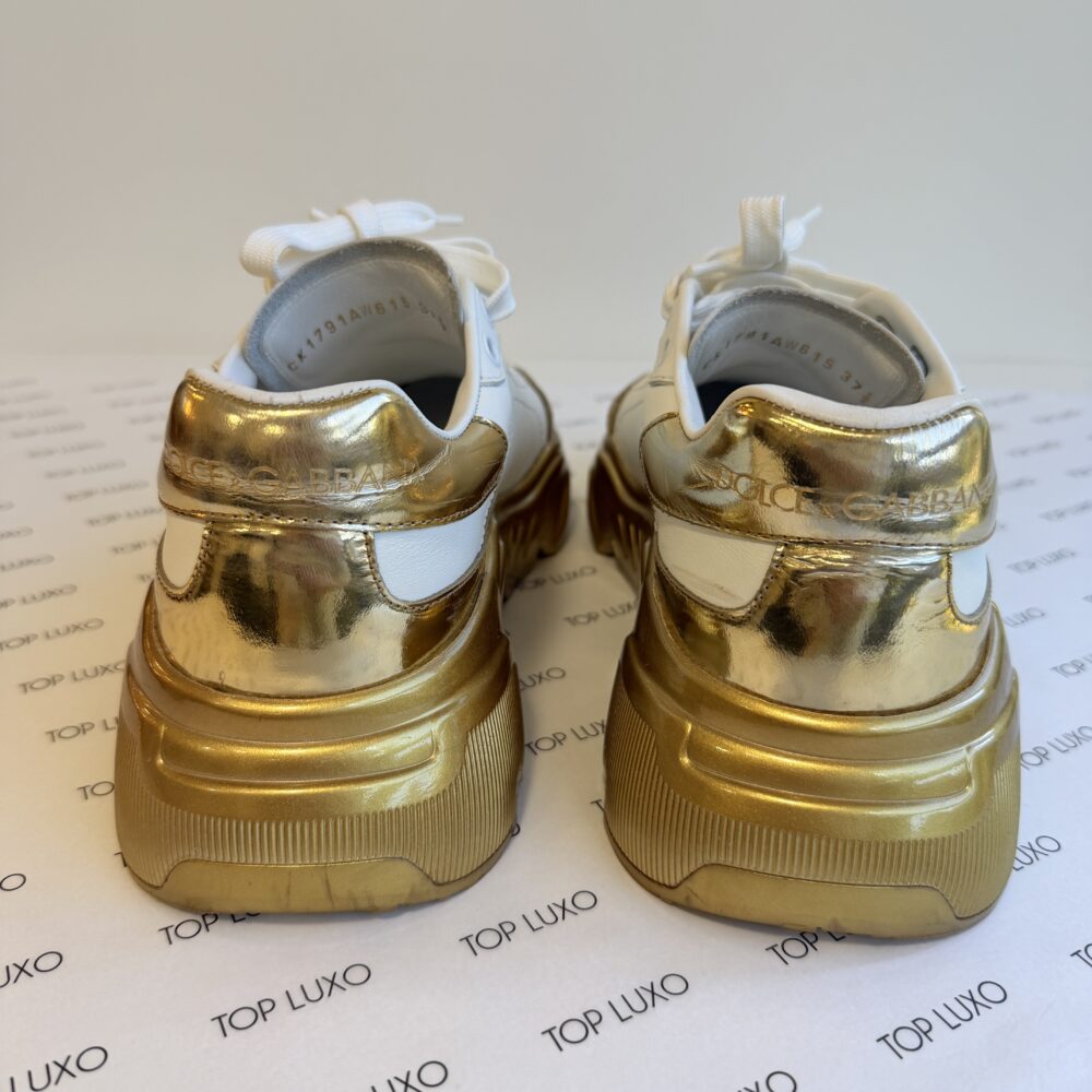 36 DG tenis branco/gold - Image 7