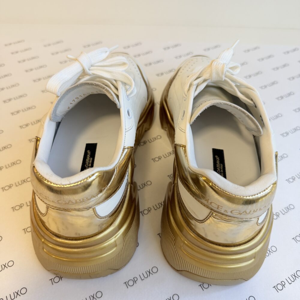 36 DG tenis branco/gold - Image 8