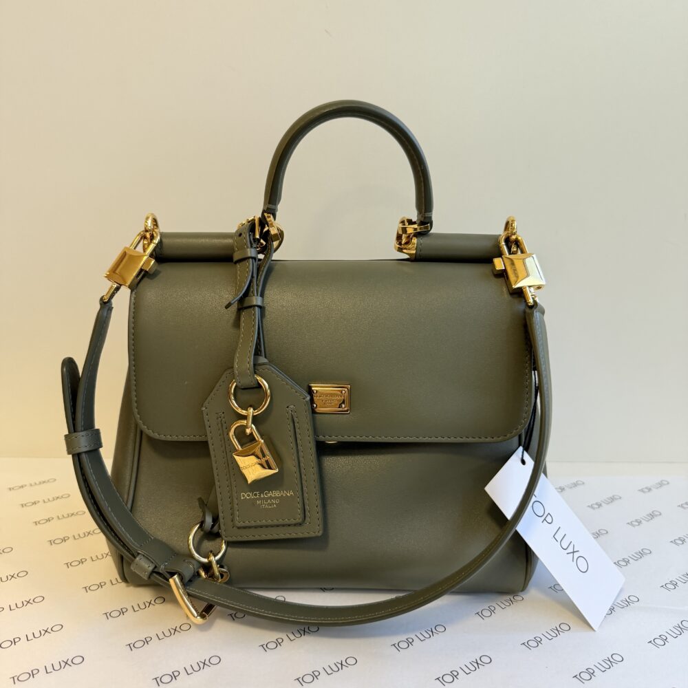 Bolsa Dolce & Gabbana My Sicily small verde