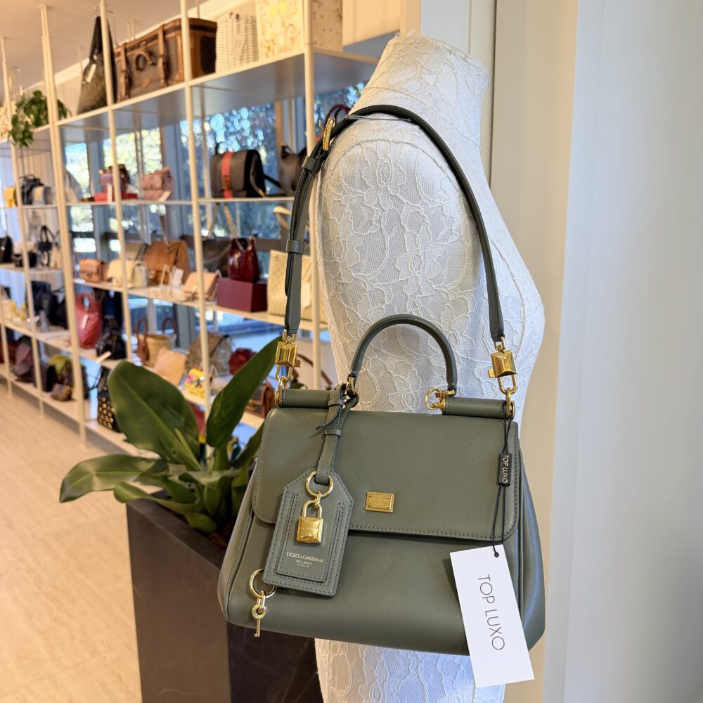 Bolsa Dolce & Gabbana My Sicily small verde - Image 9