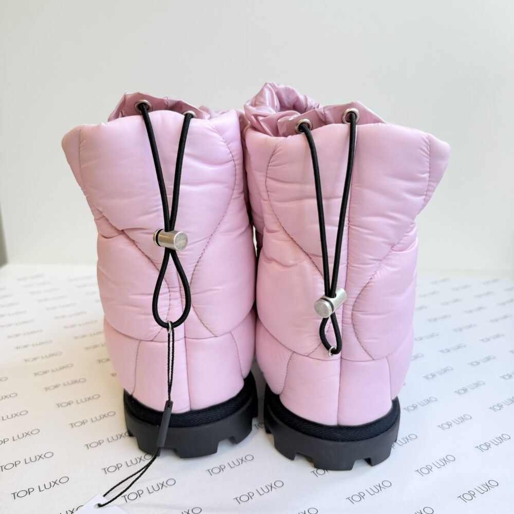 36 Miu Miu bota inverno rosa - Image 4