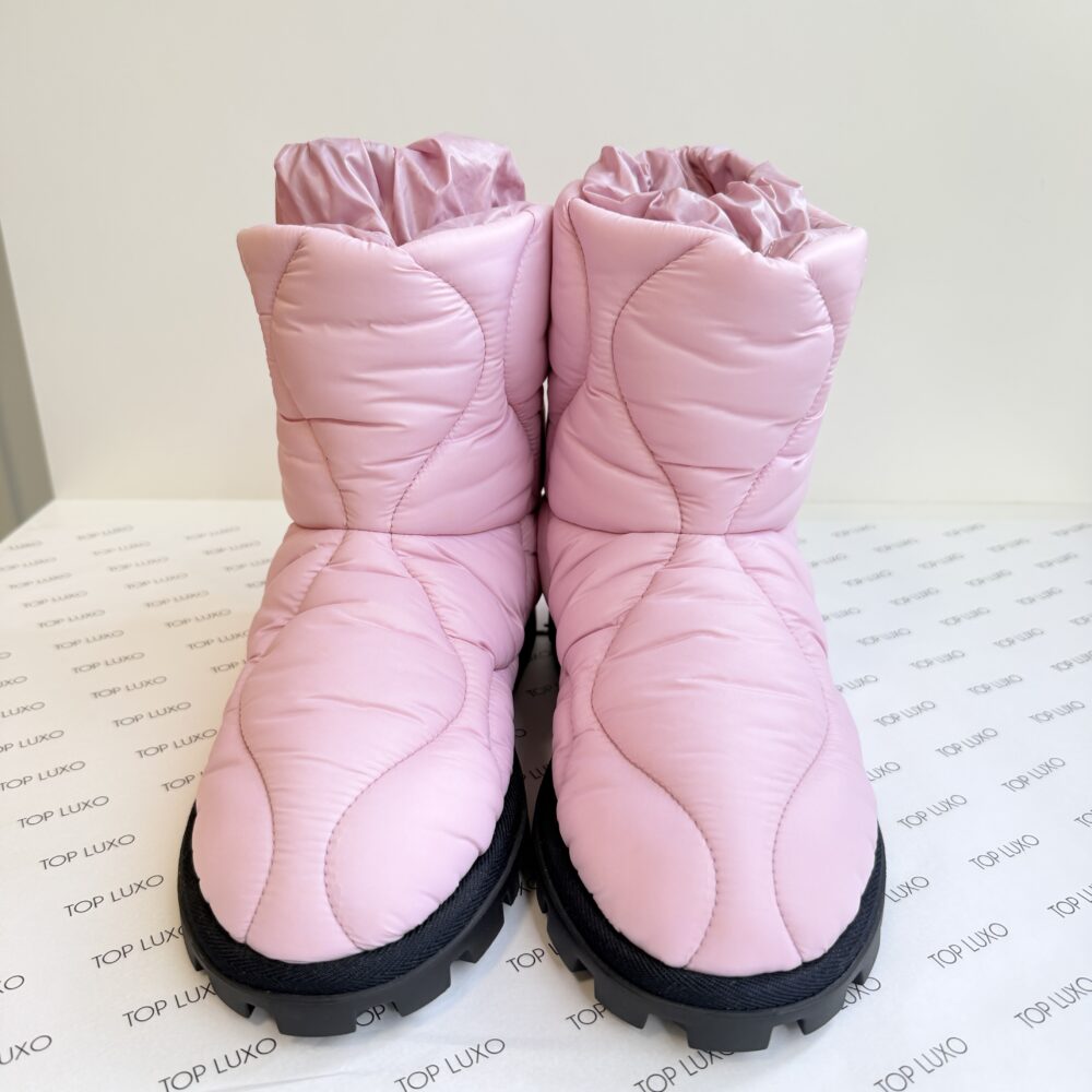 36 Miu Miu bota inverno rosa - Image 6
