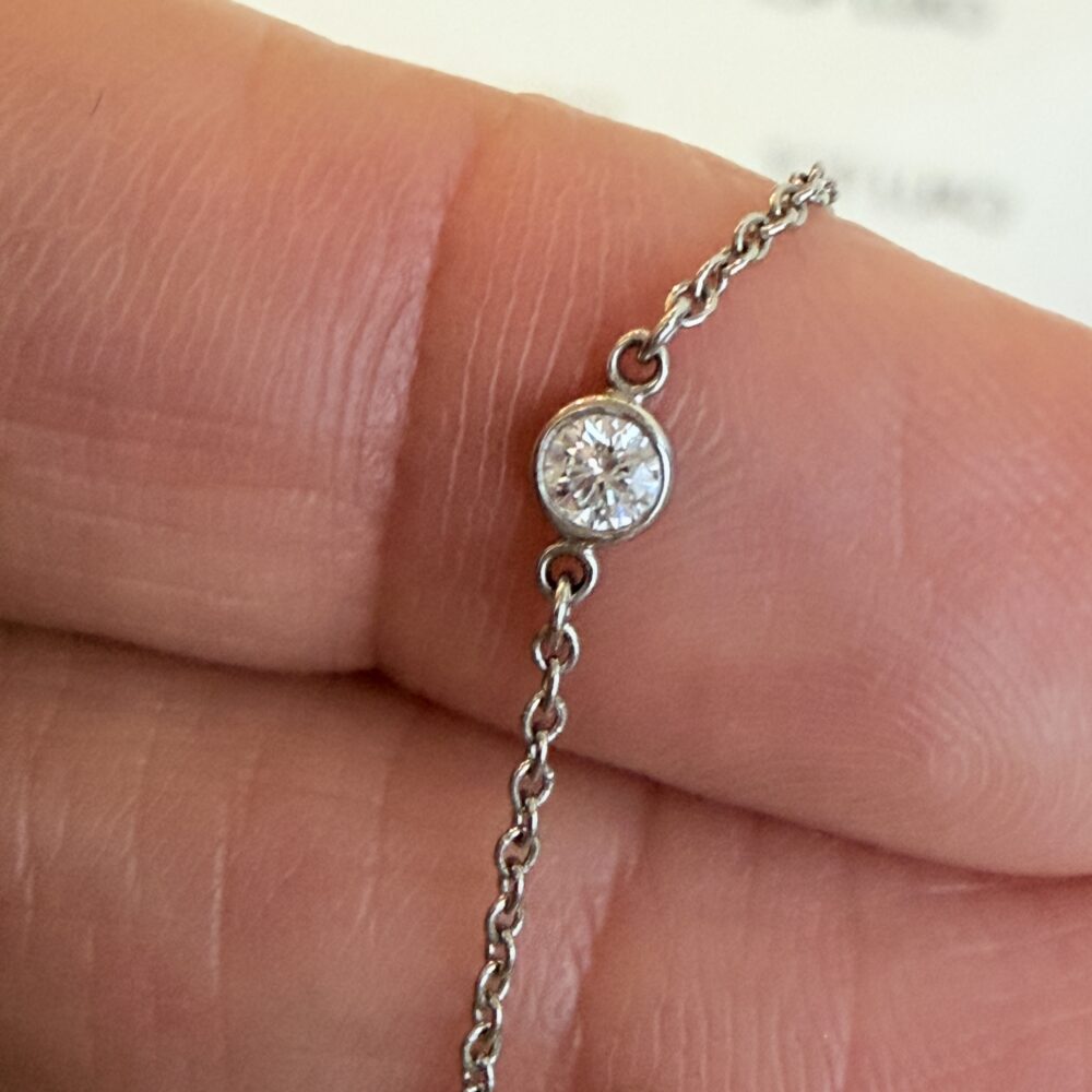 Pulseira Tiffany platina by the yard - Image 3