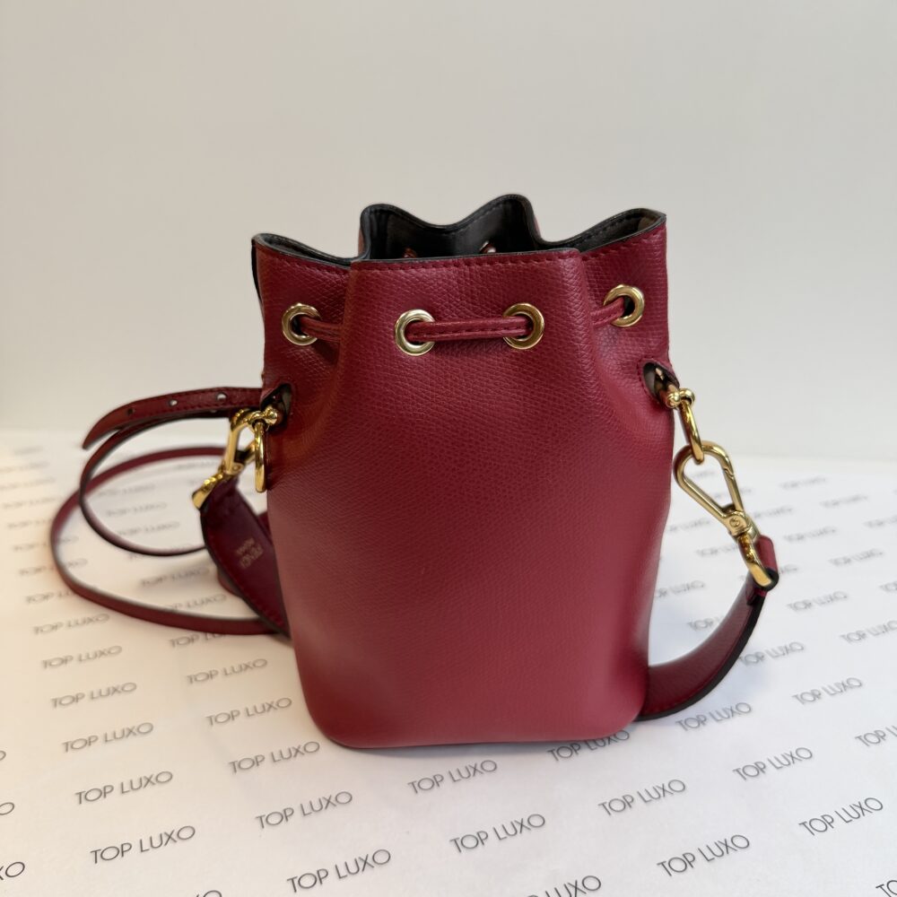 Bolsa Fendi vermelha mini mon tresor - Image 9