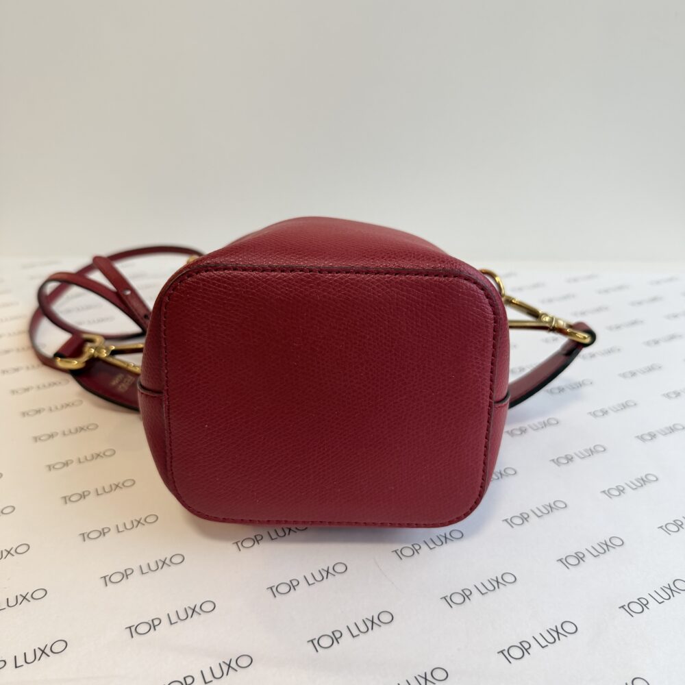 Bolsa Fendi vermelha mini mon tresor - Image 10