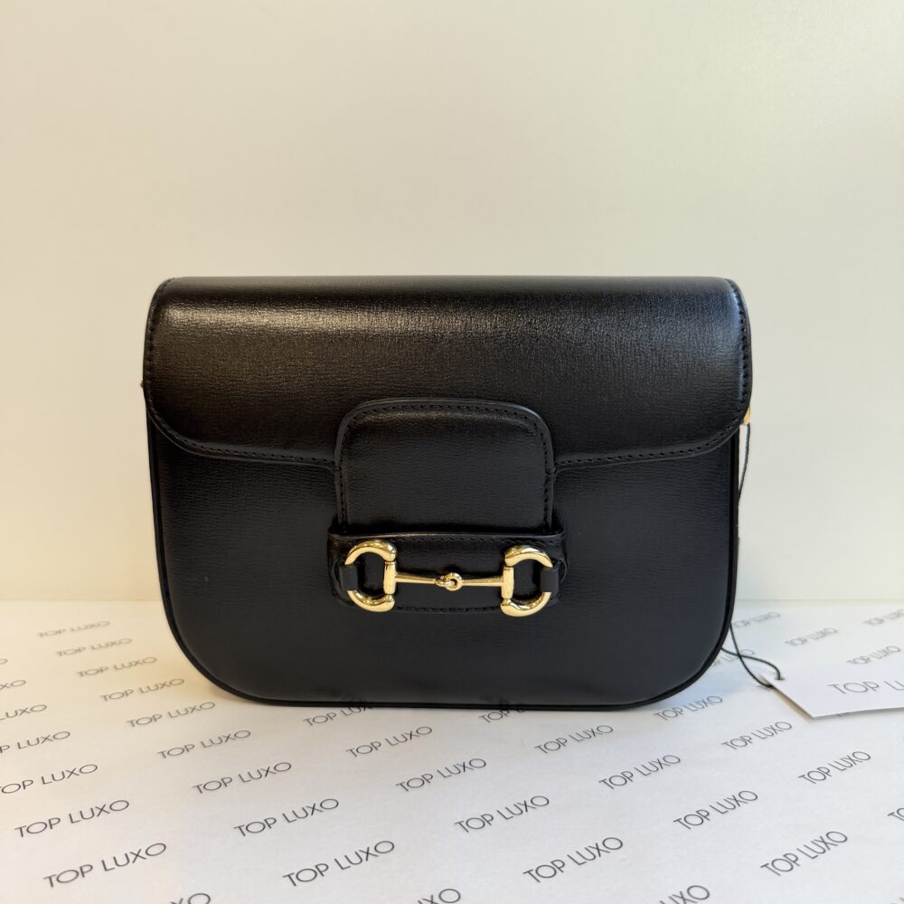 Bolsa Gucci preta horsebit small - Image 8