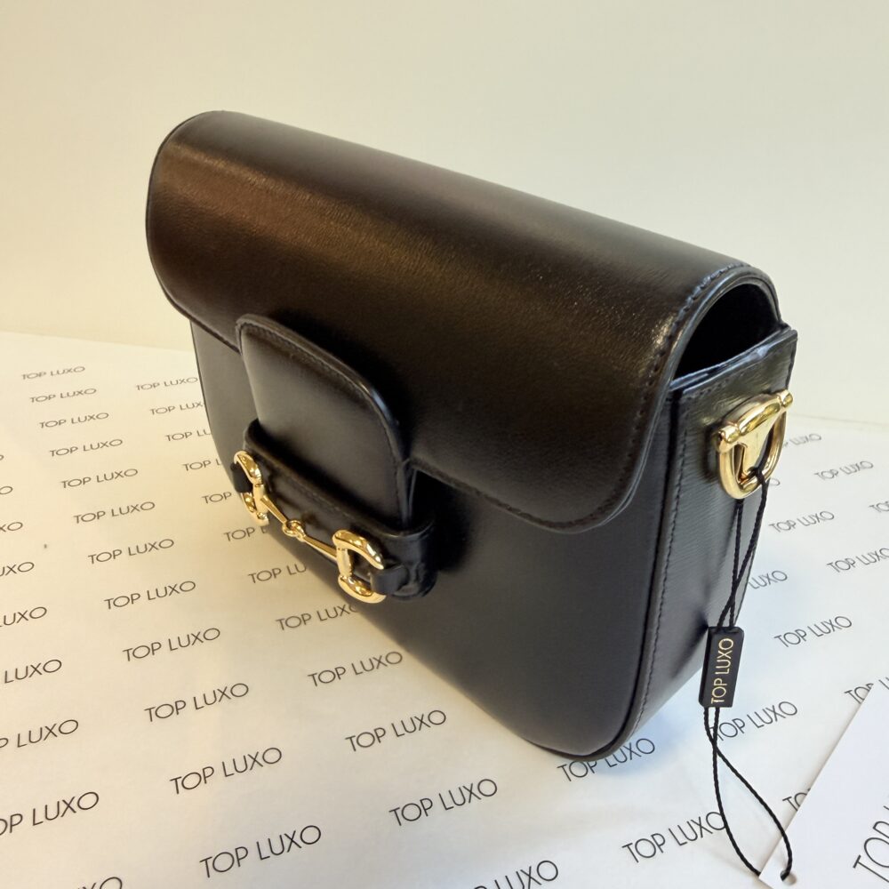 Bolsa Gucci preta horsebit small - Image 10