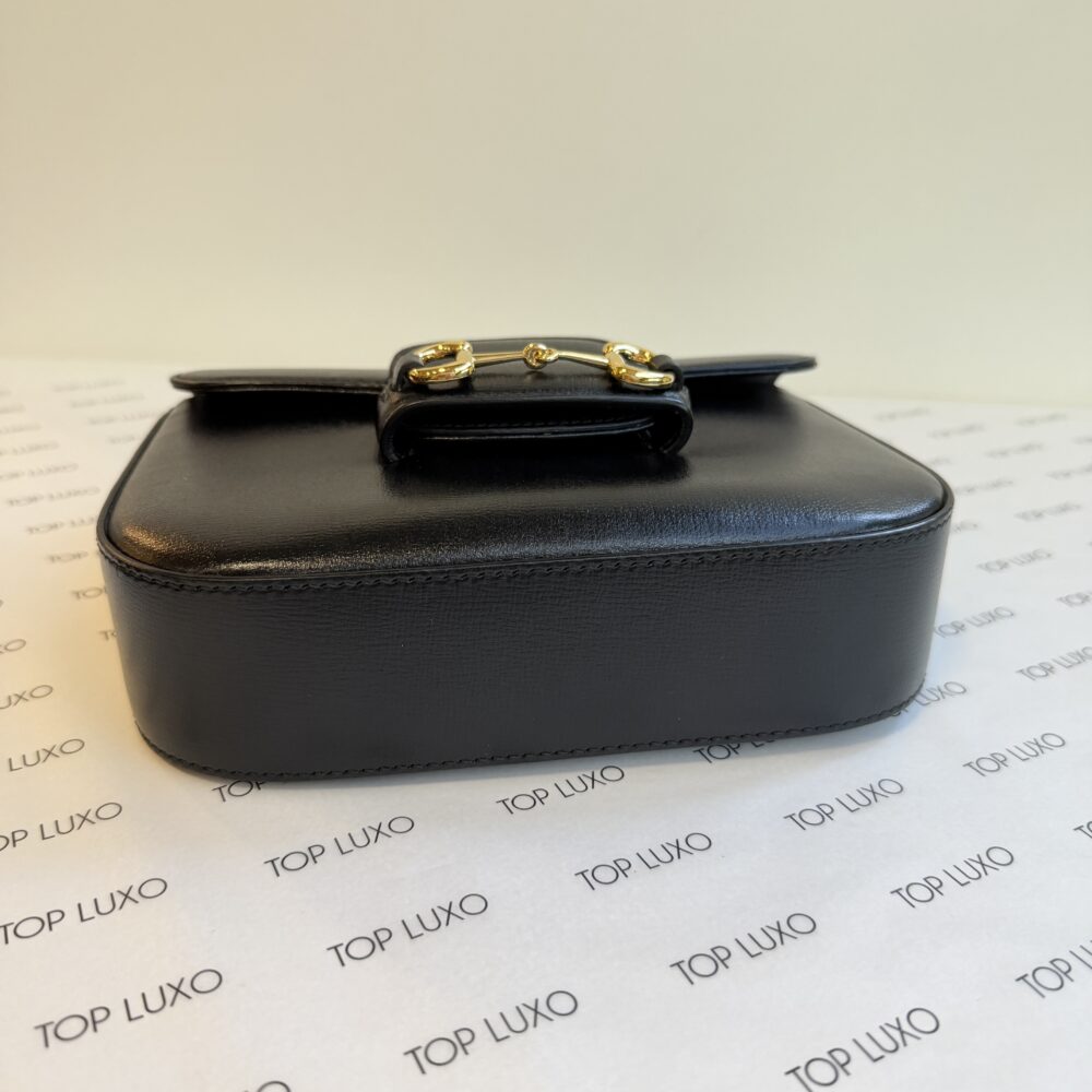 Bolsa Gucci preta horsebit small - Image 12