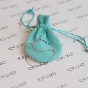 Pulseira Tiffany platina by the yard
