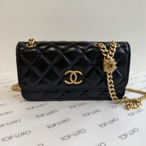 Bolsa Chanel preta mini