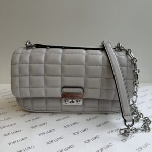 Bolsa Michael Kors cinza classic