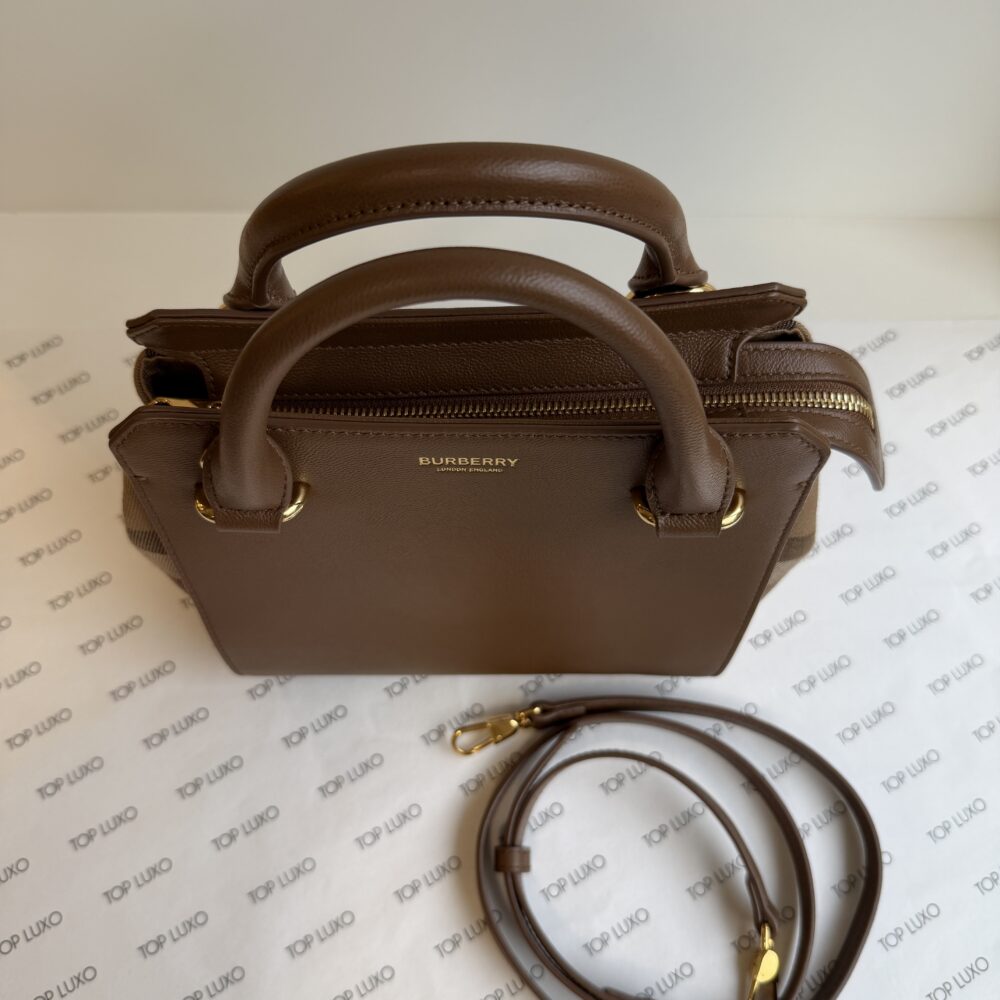 Bolsa Burberry caramelo Banwell small - Image 6