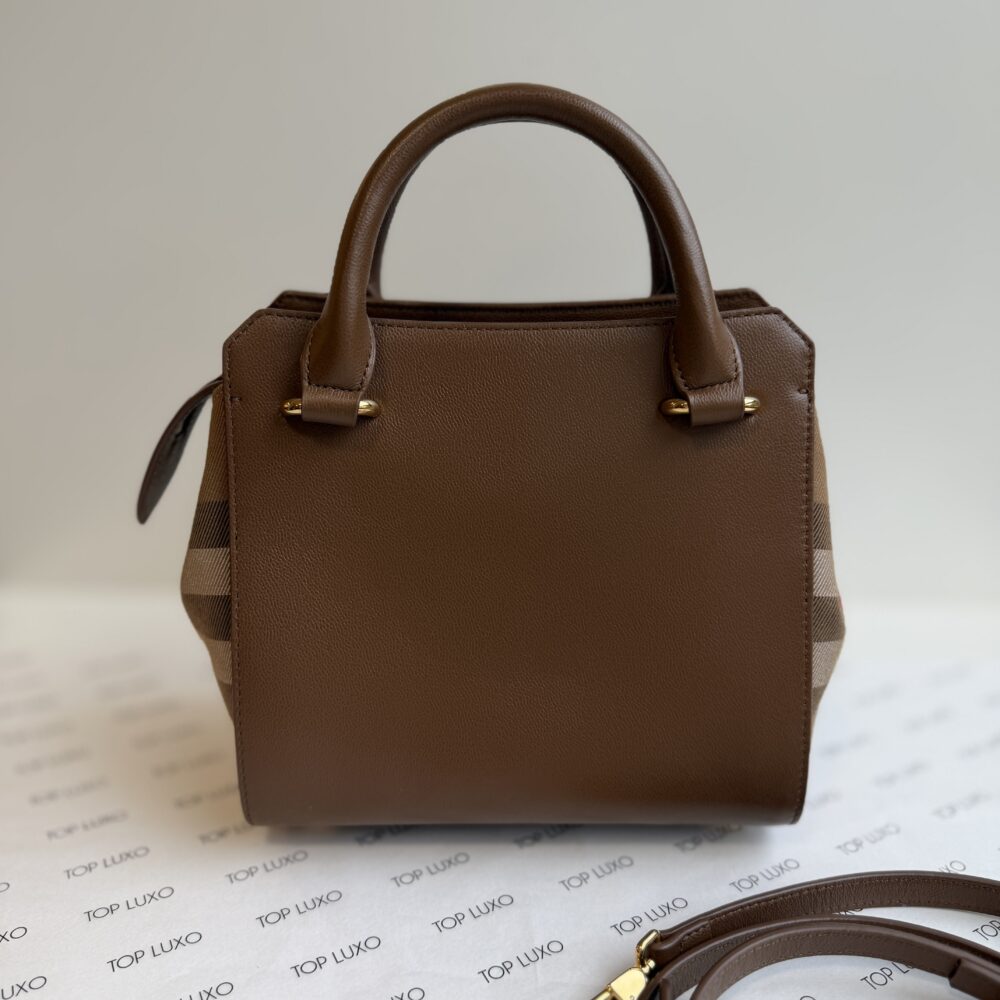 Bolsa Burberry caramelo Banwell small - Image 9