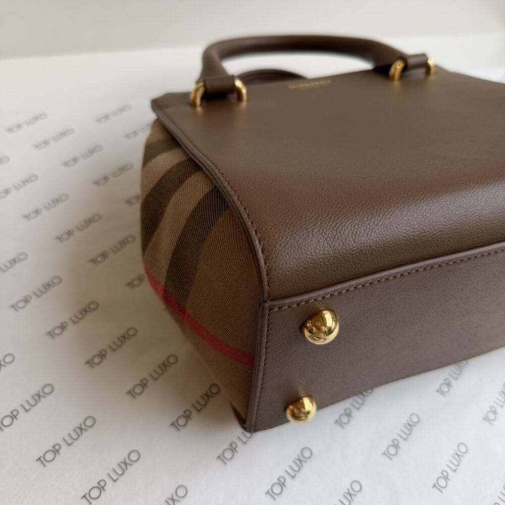 Bolsa Burberry caramelo Banwell small - Image 12