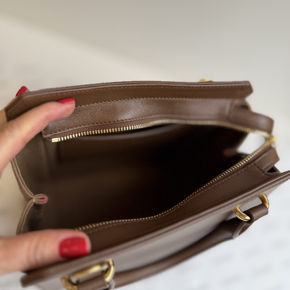 Bolsa Burberry caramelo Banwell small - Image 13