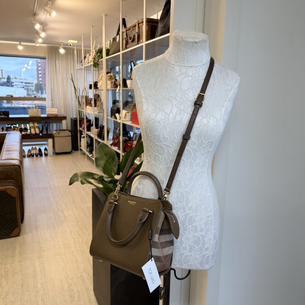 Bolsa Burberry caramelo Banwell small - Image 4