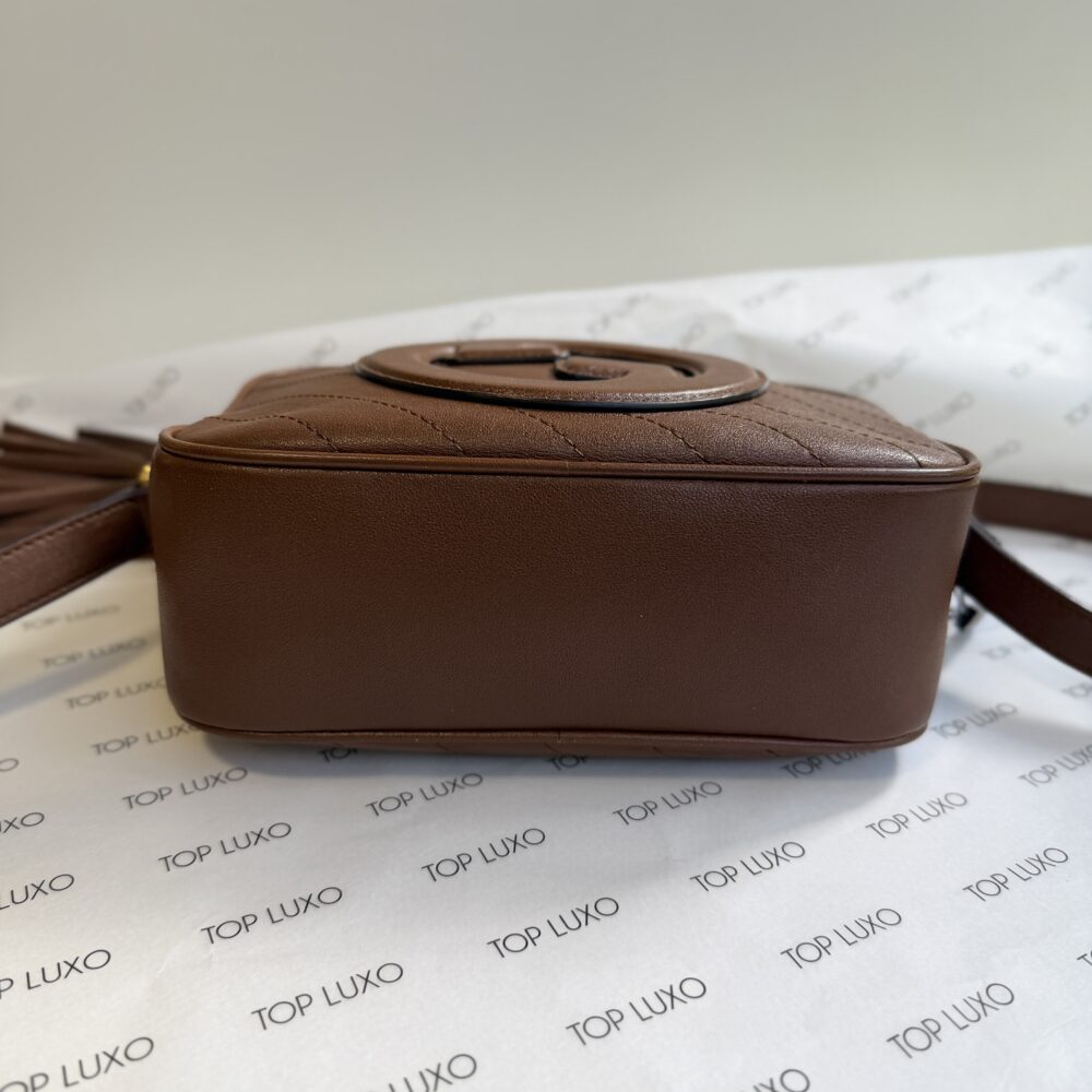 Bolsa Gucci caramelo soho messenger - Image 6