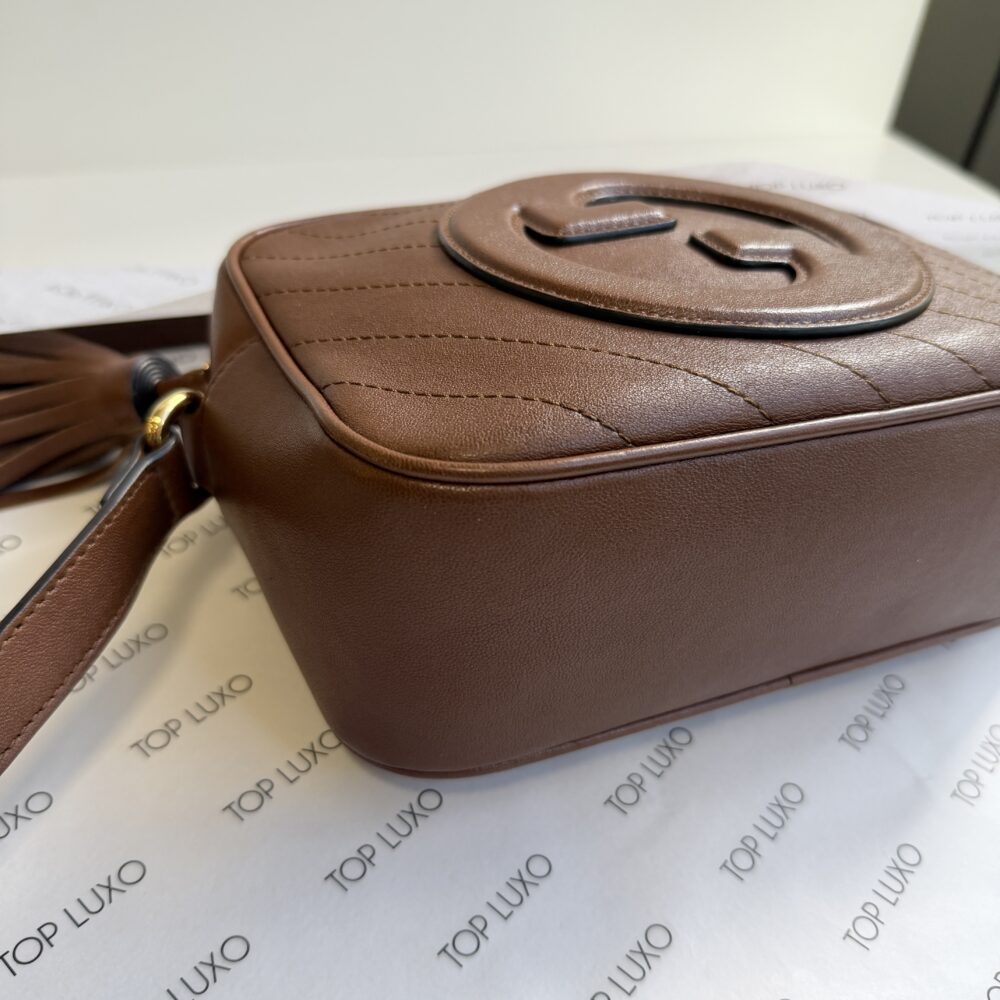 Bolsa Gucci caramelo soho messenger - Image 8