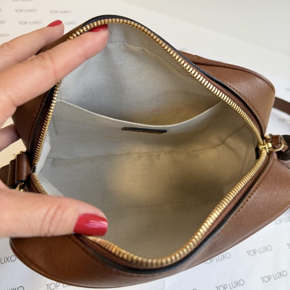 Bolsa Gucci caramelo soho messenger - Image 9