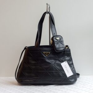 Bolsa Prada preta Symbole tote