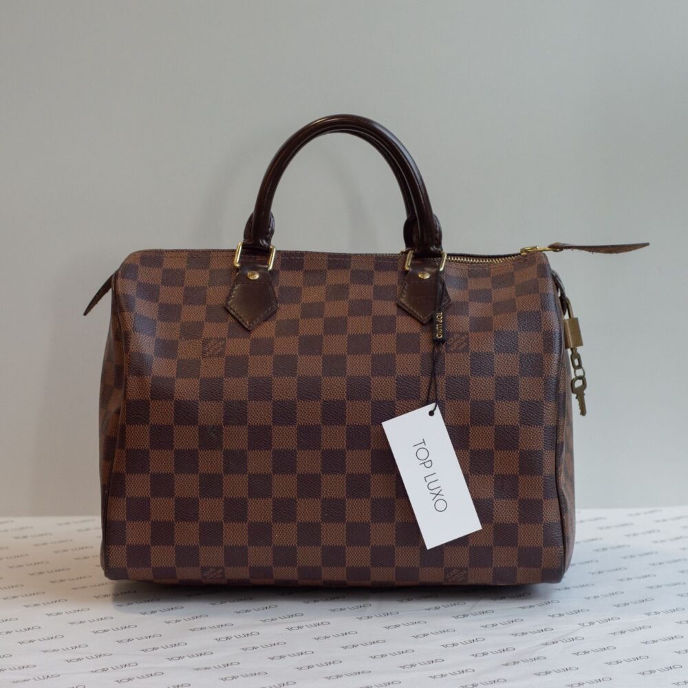 Bolsa Louis Vuitton ebene Speedy 30