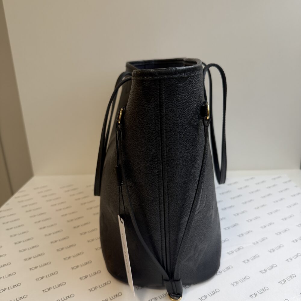 Bolsa Louis Vuitton preta Neverfull Mm - Image 4