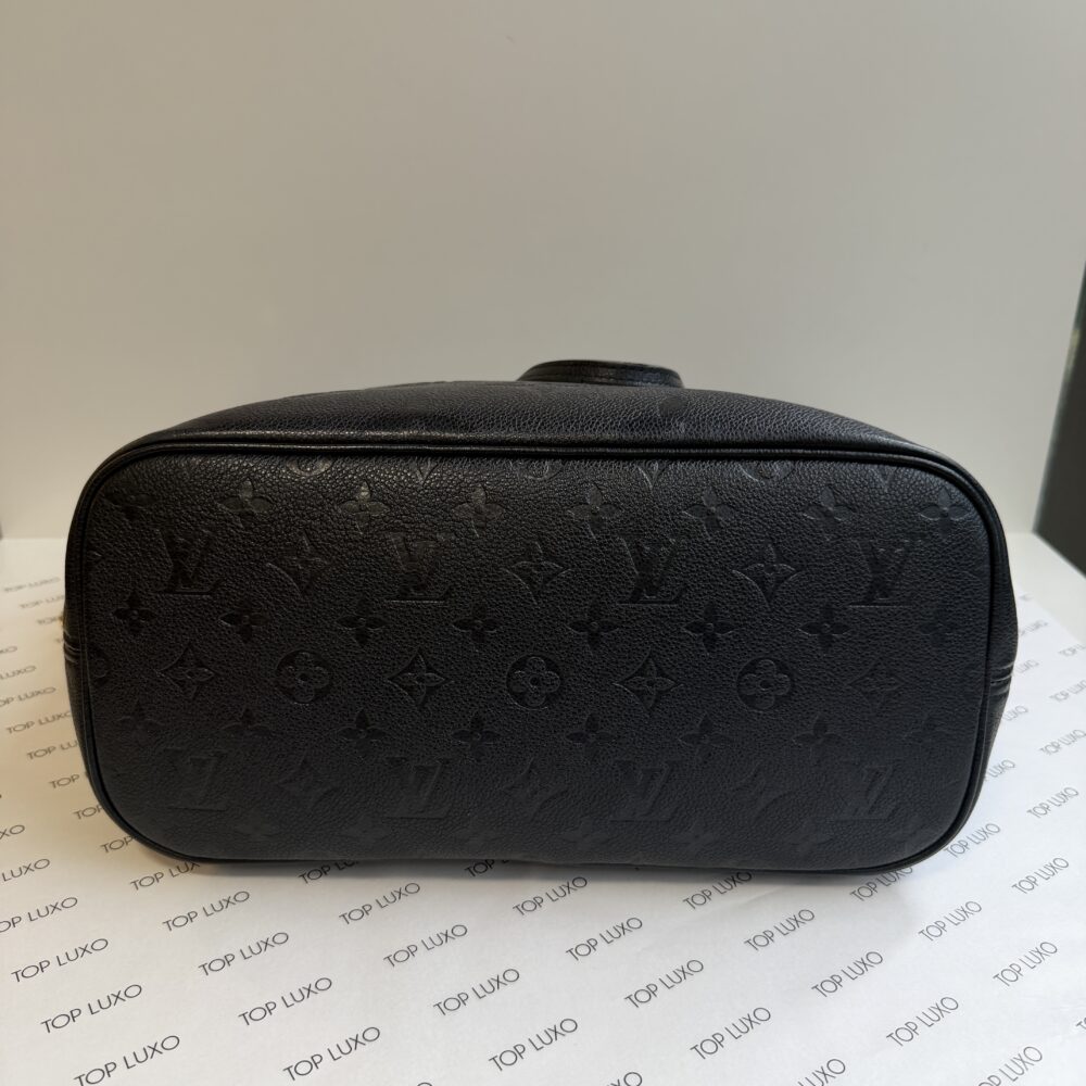 Bolsa Louis Vuitton preta Neverfull Mm - Image 5
