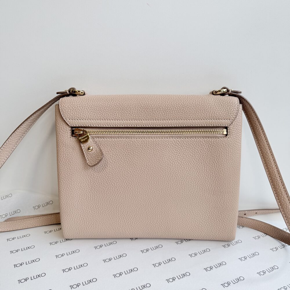 Bolsa Ferragamo nude couro - Image 10