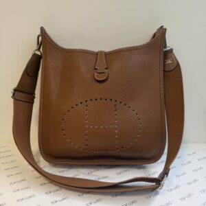 Bolsa Hermès Gold Evelyne 29