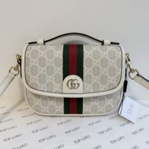Bolsa Gucci off white Ophidia petit
