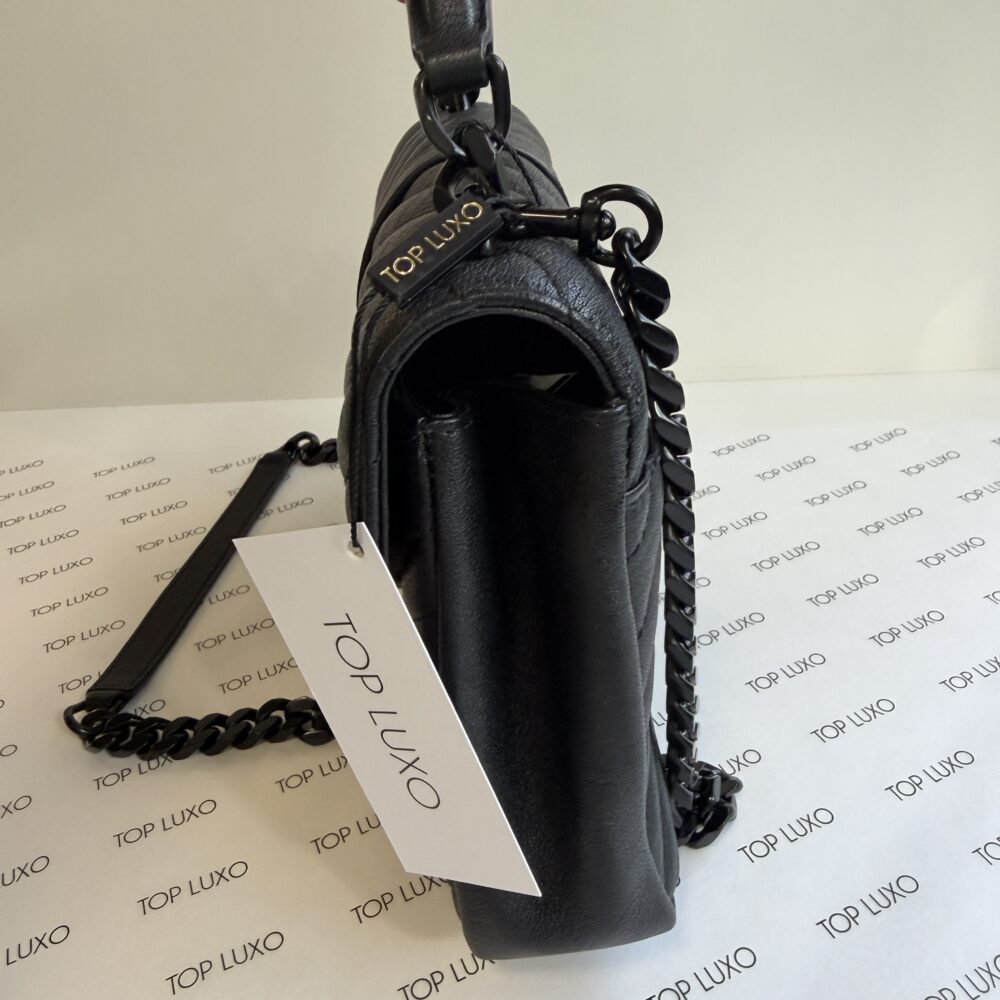 Bolsa Saint Laurent preta College media - Image 4